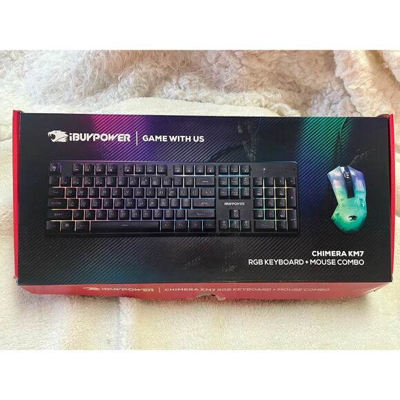 iBUYPOWER Chimera KM7 RGB Keyboard + mouse combo - Picture 1 of 5
